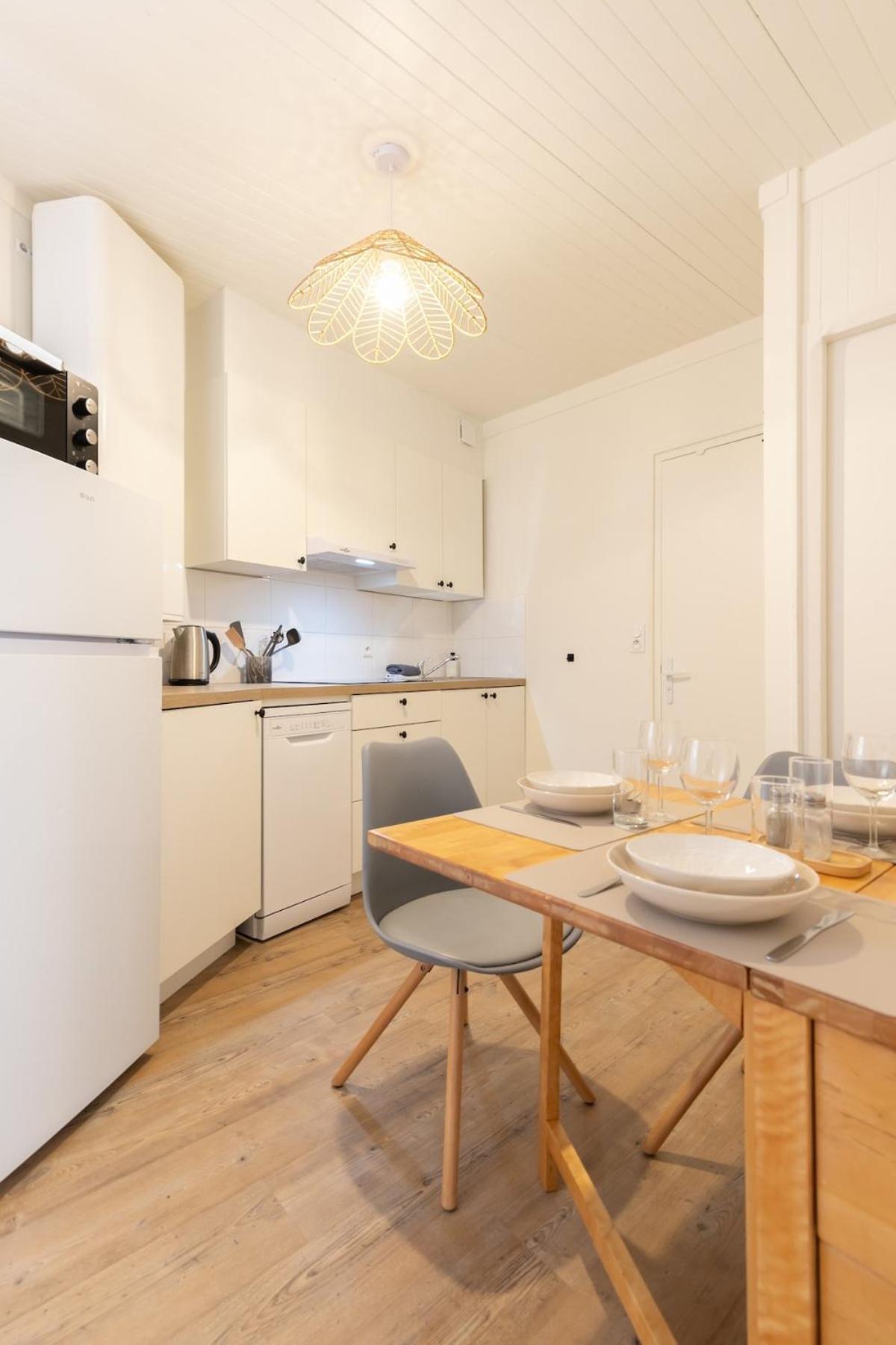 Au Petit Sommet 1 - Appartement Centre Ville 30M2 Modane Exterior foto